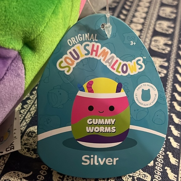 Squishmallows | Neon Food Bundle | Iker & Silver | First To Market - Picture 6 of 6